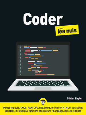 cover image of Coder pour les Nuls